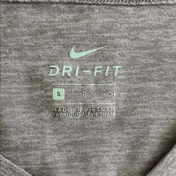 Nike Women's Light Purple Dri-Fit Short Sleeve Tee - Picture 3 of 3